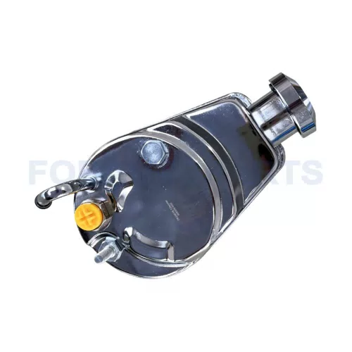 New Chrome Power Steering Pump for Chevy & GMC Trucks Replaces 7839818 86-01430CN - image 2